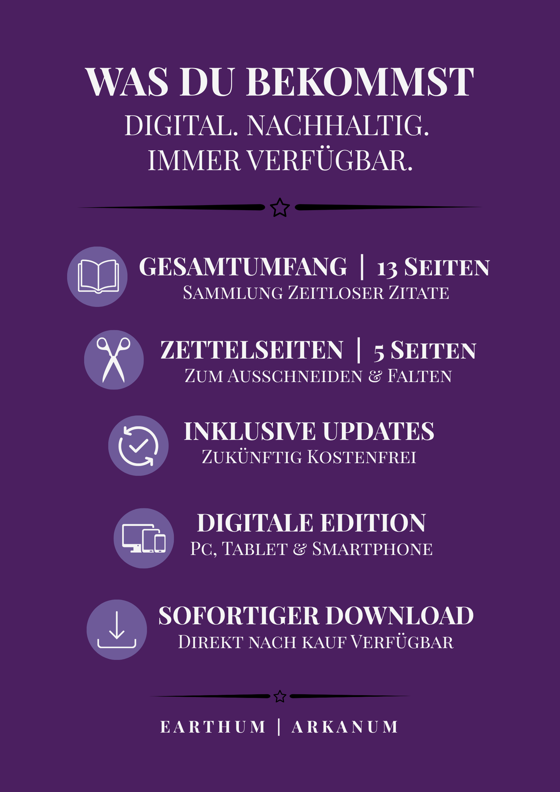 Arkanum Zauberzettel