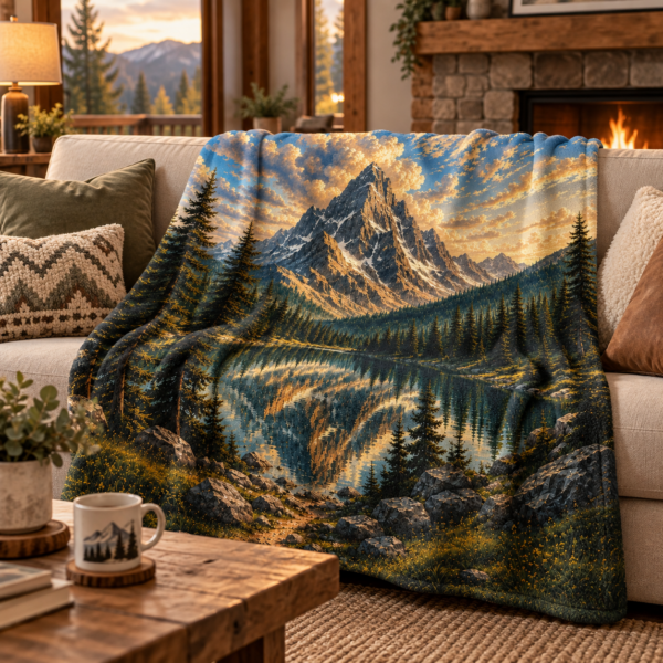 SHERPA FLEECE DECKE | BERGSEE