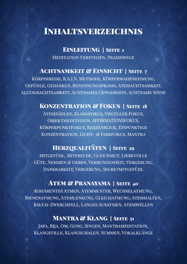 BUCH DER MEDITATIONEN