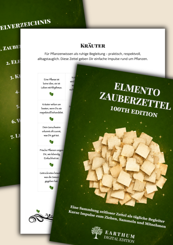 KLEINES ZAUBERZETTEL KOMPENDIUM