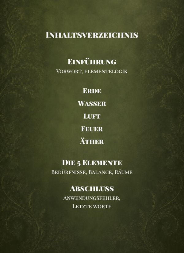 KRAFT DER ELEMENTE