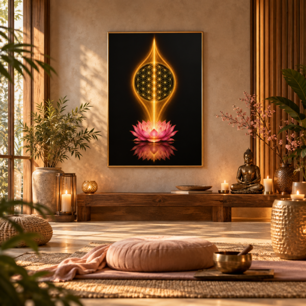 PÓSTER | FLOR DE LOTO