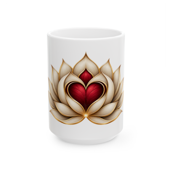 TAZA | CORAZÓN DE LOTO