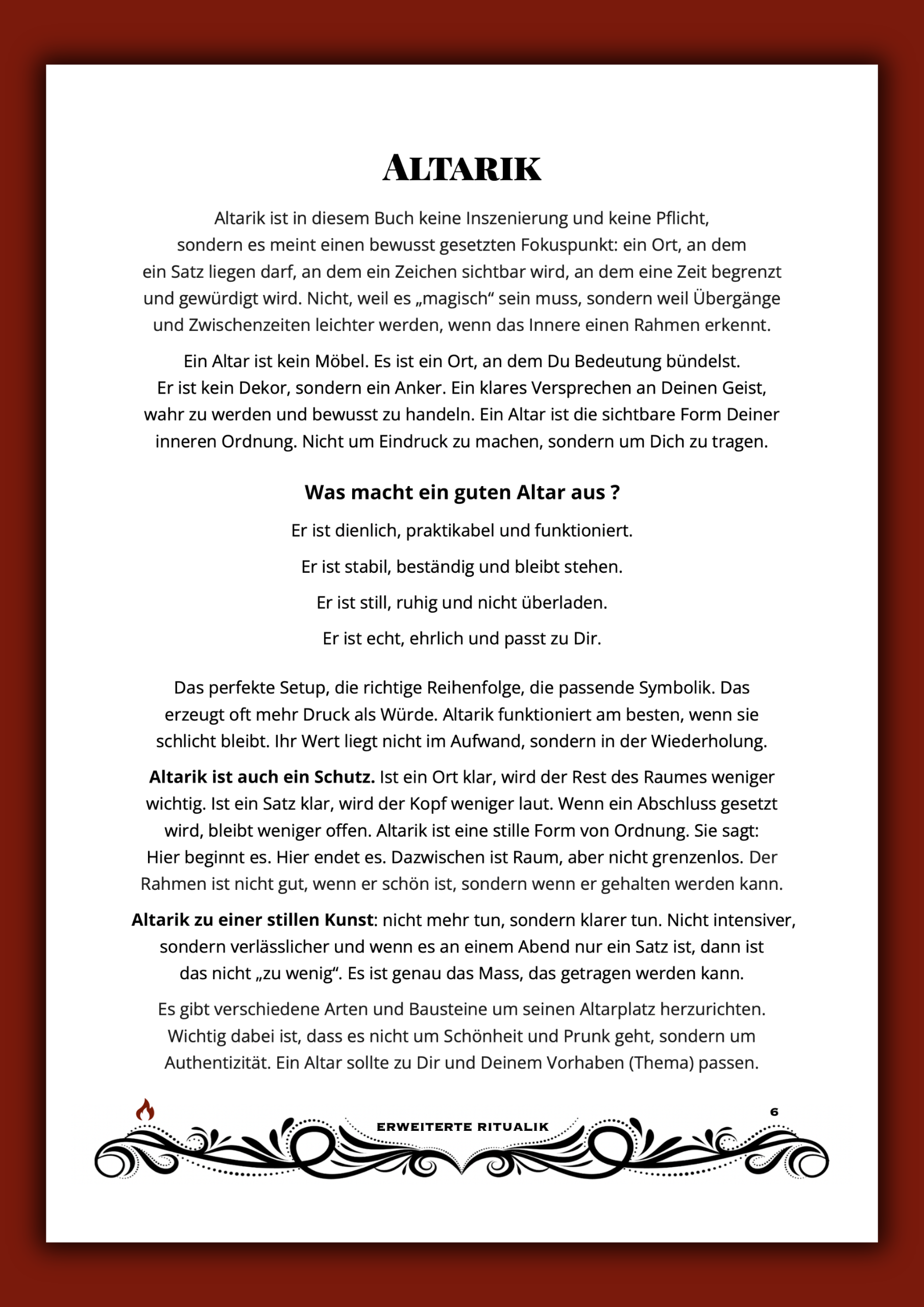 Mondaltäre & Siegelzeichen
