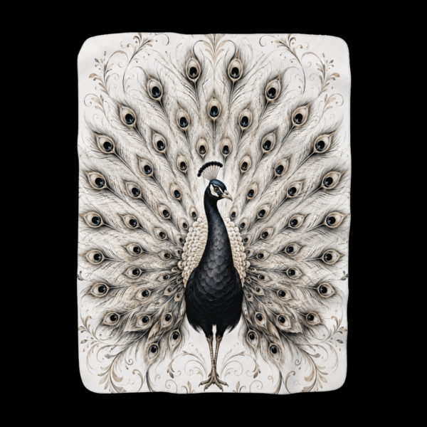 SHERPA FLEECE DECKE | PFAU HELL