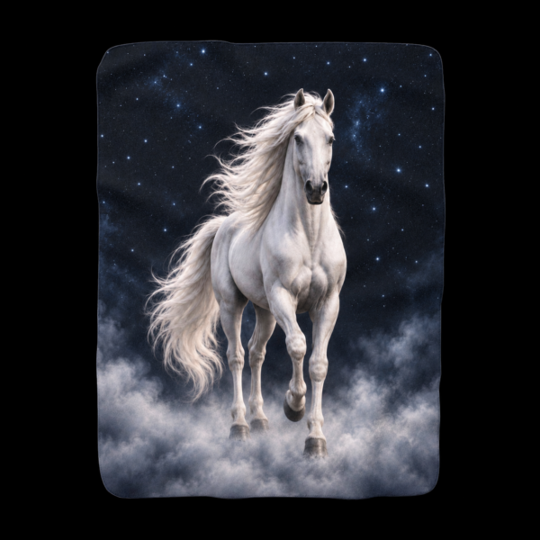 SHERPA FLEECE DECKE | STERNENPFERD