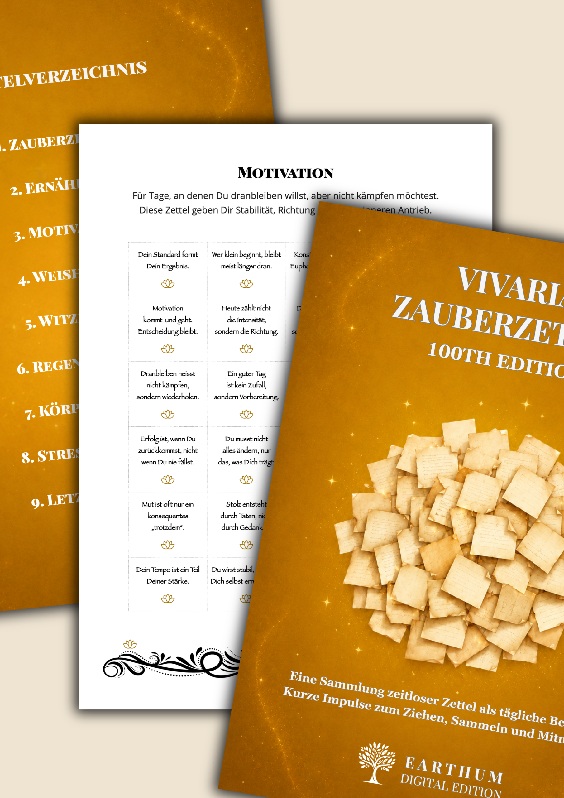 Vivaria Zauberzettel